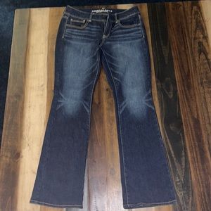 Woman’s American Eagle Kick Boot Jean. Never worn. Size 10 Regular